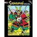 Samurai Stained Glass Coloring Book