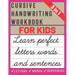 Cursive Handwriting Workbook for Kids: cursive handwriting practice book for kids, learning & practice workbook to master letters, words & sentences i
