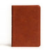 NASB Large Print Compact Reference Bible, Burnt Sienna Leathertouch