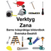 Svenska-Swahili Verktyg/Zana Barns tvåspråkiga bildordbok