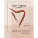 Carl Czerny 25 Studies for Lever or Pedal Harp: Selected from Opus 139