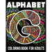 Coloring book: Alphabet coloring book for adults