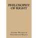 Philosophy of Right
