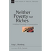 Neither Poverty Nor Riches: A Biblical Theology of Possessions