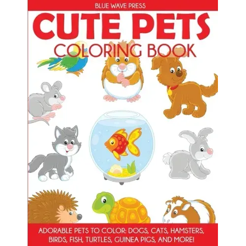 Cute Pets Coloring Book