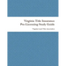 Virginia Title Insurance PreLicensing Study Guide