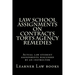 Law School Assignments on Contracts Torts Agency Remedies: Actual law student assignments discussed by an instructor