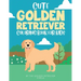 Cute Golden Retriever Coloring Book for Kids
