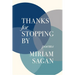 Thanks for Stopping by