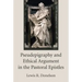 Pseudepigraphy and Ethical Argument in the Pastoral Epistles