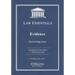 Evidence, Law Essentials: Governing Law for Law School and Bar Exam Prep