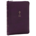 KJV Holy Bible: Compact with 43,000 Cross References, Purple Leathersoft with Zipper, Red Letter, Comfort Print: King James Version