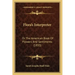 Flora's Interpreter: Or The American Book Of Flowers And Sentiments (1833)