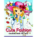 Cute Fashion Coloring Book for girls: An Adult coloring book