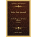 Strive And Succeed: Or The Progress Of Walter Conrad (1872)