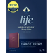 KJV Life Application Study Bible, Third Edition, Large Print (Leatherlike, Purple, Red Letter)
