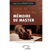 Guide de rédaction du mémoire de master