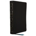 Nkjv, Large Print Thinline Reference Bible, Blue Letter, MacLaren Series, Leathersoft, Black, Comfort Print: Holy Bible, New King James Version