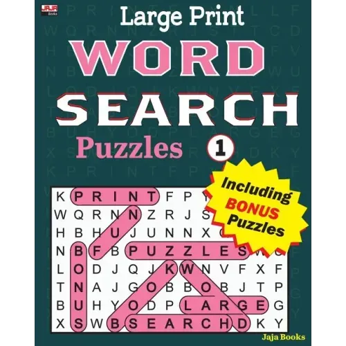 Large Print WORD SEARCH Puzzles