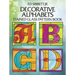 Decorative Alphabets Stained Glass Pattern Book