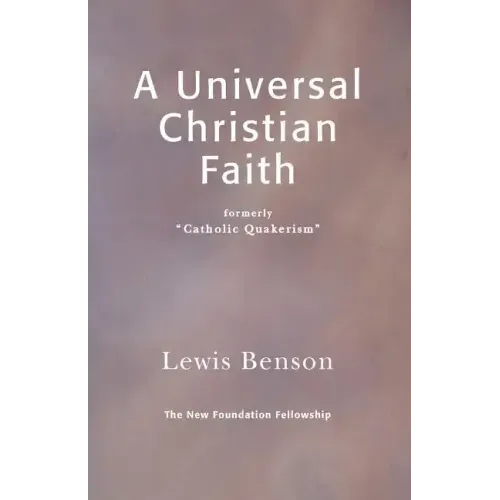 A Universal Christian Faith