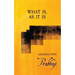 What is, as it is: Satsangs with Prabhuji