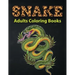 Snake Adults Coloring Books: Reptiles And Amphibians Coloring Book A Unique Collection Of Coloring Pages