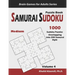 Samurai Sudoku Puzzle Book: 1000 Medium Sudoku Puzzles Overlapping into 200 Samurai Style