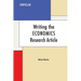 Writing the Economics Research Article