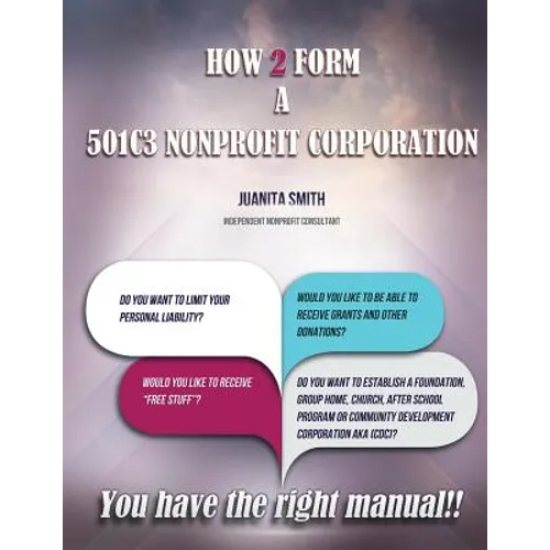 How to Form A 501 [C] 3 Corporation