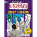 Build a Poster Coloring Book--Knights & Dragons