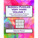 Sudoku Puzzles Very Hard Volume 1: Very Hard Sudoku Puzzles For Advanced Players
