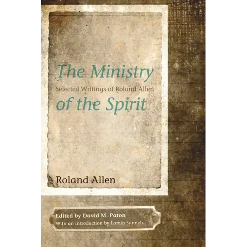 The Ministry of the Spirit
