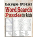 Large Print Word Search Puzzles for Adults: Word search book with a massive 100 themed puzzles to enjoy