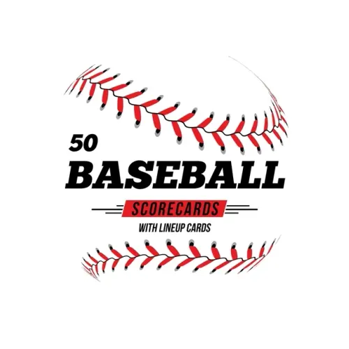 50 Baseball Scorecards With Lineup Cards: 50 Scoring Sheets For Baseball and Softball Games