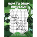 How to draw Dinosaur easy step-by-step drawing: guide to draw Dinosaurs Book for Kids and adults to Learn to Draw Cute Stuff (How to draw)