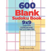 600 Blank Sudoku Book 9x9 - Large Print - 6 Grids per page - 8,5" x 11" Paper Size: Create Your Own Personal Logic Puzzle Games