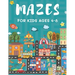 Mazes for Kids Ages 4-8: 150 Maze Puzzle Book for Kids Ages 4-6, 6-8 Easy to Hard Maze Activity Book for Kids