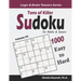 Tons of Killer Sudoku for Adults & Seniors: 1000 Easy to Hard Puzzles