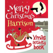 Merry Christmas Harrison - Xmas Activity Book: (Personalized Children's Activity Book)