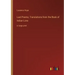 Last Poems; Translations from the Book of Indian Love: in large print