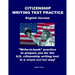 Citizenship Writing Test Practice English Version: "Write-in-book" practice to prepare you for the U.S. Citizenship Writing Test in a simple and fast