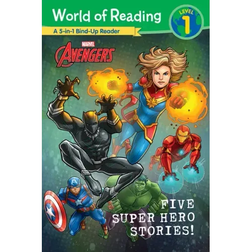 World of Reading: Five Super Hero Stories!
