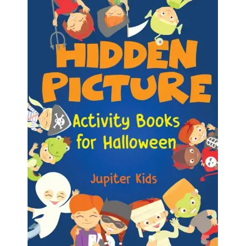 Hidden Picture Activity Books for Halloween