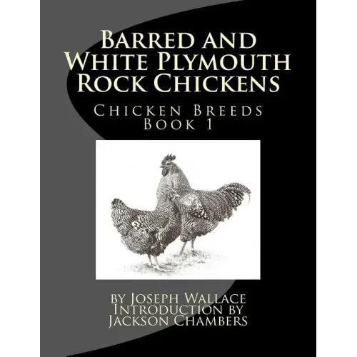 Barred and White Plymouth Rock Chickens