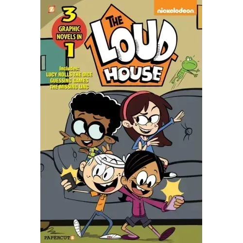 The Loud House 3-In-1 #5: Includes Lucy Rolls the Dice, Guessing Games, and the Missing Linc