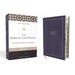 Biblia Católica, Tamaño Personal, Tapa Dura, Azul, Con Índice, Comfort Print
