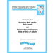 Opening Bids at the One Level and Responding to Opening Bids of One of a Suit Workbooks 1 and 2: Bridge Concepts and Practice