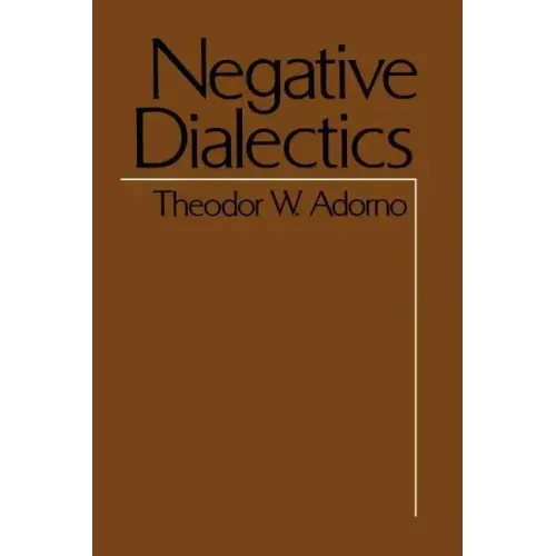 Negative Dialectics