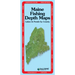 Delorme Maine Fishing Depth Maps